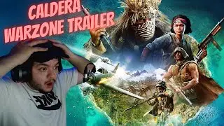 CALDERA WARZONE (PACIFIC) MAP REVEAL TRAILER - REACTION
