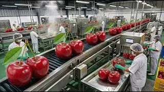 Inside a Modern Pomegranate Factory: From Raw Cherries to Premium Bottled Juice (The Full Process)
