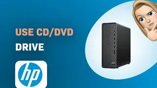 Как использовать CD/DVD-привод на настольном компьютере HP Slim S01