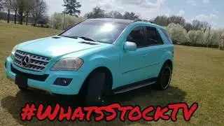 3M Satin Key West Wrapped Mercedes-Benz ML 350