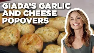 Giada De Laurentiis' Garlic and Cheese Popovers | Giada At Home | Food Network