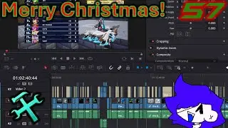 Celebrating Christmas! Editing a video | Hang out stream
