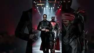 &iexcl;Actores famosos reimaginados como superh&eacute;roes En Pasarela!  #arnold  #superh&eacute;roe #superman  #flash