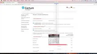 ePodpis Certum Aktywacja - wypełnienie wniosku o wydanie certyfikatu kwalifikowanego.