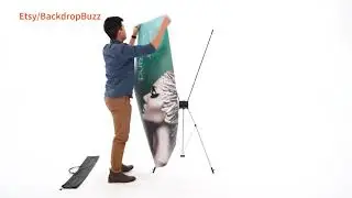 X Stand Banner - BackdropBuzz