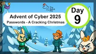 TryHackMe Предвкушение кибер-2025 - День 9 - Пароли - Замечательное Рождество