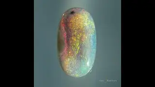Red and Multi Skin to Skin Fire Natural Solid Lightning Ridge Opal Gem