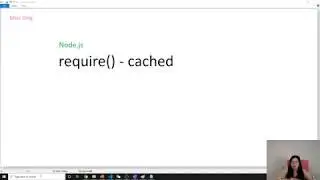 Node.js - require() cached