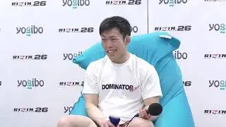 Yogibo presents RIZIN.26　弥益ドミネーター聡志　試合後インタビュー