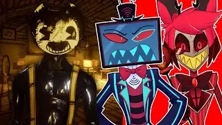 Alastor And Vox Play Bendy And The Ink Machine (Chapter 2)!!