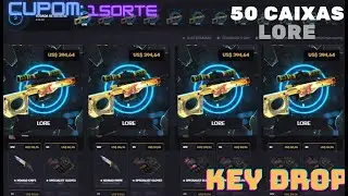 ABRIRAM 50 CAIXAS LORE NO KEY DROP
