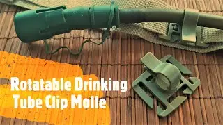 ᐉRotatable Drinking Tube Clip Molle
