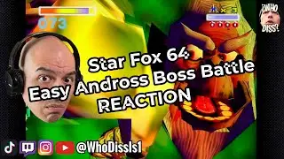 Star Fox 64: Easy Venom Endgame + Bad Ending + Reaction