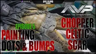 Painting Predator - Chopper - Part 5: Dots & Bumps - Unedited RAW Live Stream Highlight