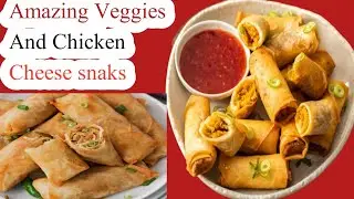 Spring Roll Recipe | Chinese Street Food Style Spring Roll | Make And Freeze