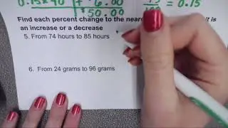 Tax, Tip, Discount, Markup, Percent Change/Error Study Guide