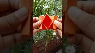 How to make a paper lips /origami craft/like and subscribe my channel 👍
