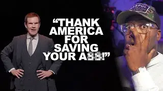 Jimmy Carr Crowd Work American Heckler Gets a History Lesson