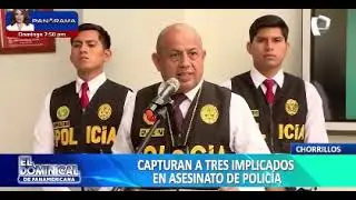 DIVINHOM CAPTURAN A TRES IMPLICADOS EN ASESINATO DE POLICIA