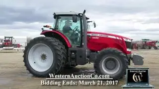 378A   2010 Massey Ferguson Dyna VT 8680 Farm Tractor For Sale At Auction!