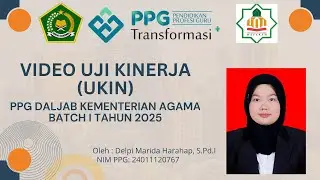 Video Pembelajaran Bahasa Arab UKIN PPG DALJAB Batch I Kemenag Tahun 2025