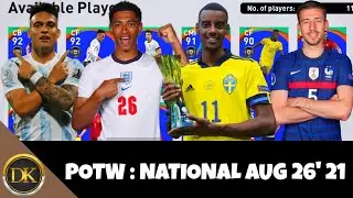 POTW : NATIONAL AUG 26' 21 PACK OPENING | PES 2021 MOBILE