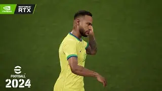 Uruguay vs Brazil - World Cup Qualifiers eFootball&trade; 2024 | 4k 60fps Gameplay