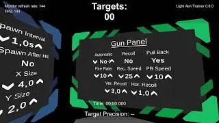 Dev Log: Light Aim Trainer #06 (2021/04/29)