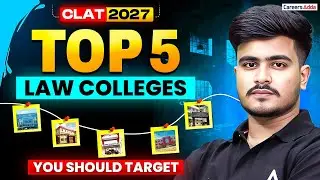 CLAT 2027 Top 5 Law Colleges Other Than NLUs 🔥 | Best Private & Govt Options