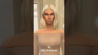 The BEST CC Hair for your Sims! #cc #sims4 #shorts #thesims4 #createasim #ccfinds #aesthetic #sims