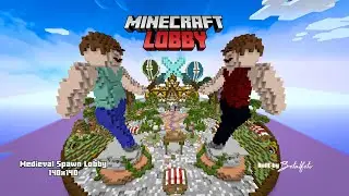 Medieval Lobby | Minecraft Spawn Map 1.12.2 (140x140)