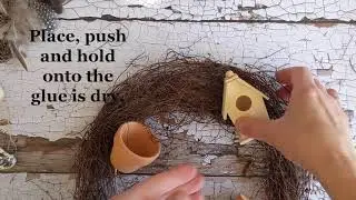 Thedanes.co.uk - Creative Inspiration. Spring & Easter Spring wreath kit tutorial
