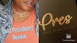 | GOLD PRESIDENTS REVIEW| CHEAP!! IS THE JEWELRY REAL OR FAKE THO?