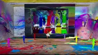 Babypea and Friends Dancing to Låpsley - Painter, a Gift to Web Sass
