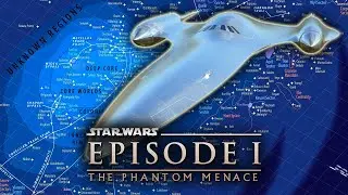 ALL Star Wars PLANETS visited in EPISODE 1 (Galaxy Map) - Star Wars Explained