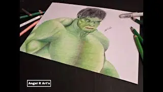 Dibujando a HULK 💚de AVENGERS! | Drawing of hulk |