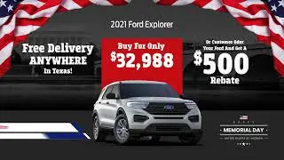 Memorial Day Sales Event at Five Star Ford Carrollton