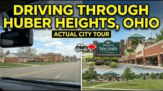Driving through Huber Heights, Ohio