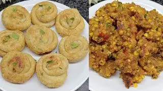 Top 2 Snacks Recipe By NB cooking | Corn Pakoray | Potato Samosa