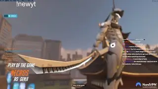 Overwatch 2 Fastest Genji God Necros Decimating Whole Enemy Team -POTG-