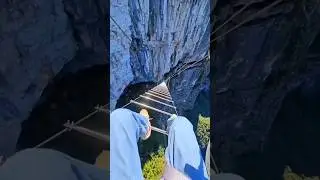 Most Dangerous Place China most beautiful place in China Buddhas Hand Gulong canyon china