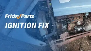 Giving a Ferguson TE20 New Life!  Ignition & Exhaust Installation