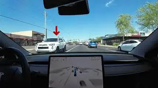 Tesla FSD 11.4.4 Don't be an idiot!