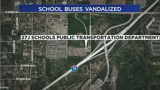 Multiple School Buses Were Vandalized In Brighton
