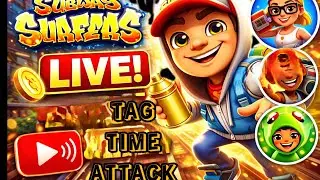 ⏳TAG TIME ATTACK ⏳ SUBWAY SURFER MUMBAI TOUR #subway #subwaysurfers #worldtour #gaming