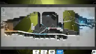 Bridge Constructor Portal - Level 18