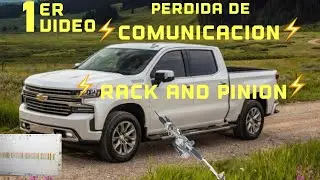 Perdida de communication⚡️le reemplasaron el Rack and Pinion⚡️y sigue el volante duro⚡️video #1⚡️