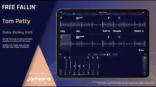 Guitar Backing Track | Free Fallin' - Tom Petty