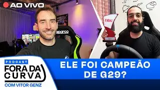 Meu aluno foi campeão no simulador de G29 | Gabriel Carvalho | Podcast Fora da Curva