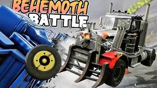 Battle Of The BEHEMOTHS! DOOM RIG vs COMBINE HARVESTER! - Wreckfest